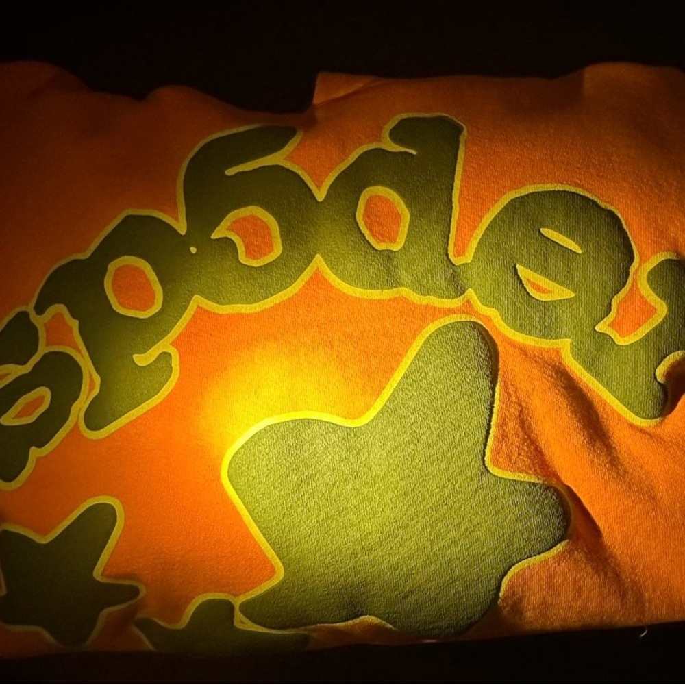 2023 Sp5der Beluga Hoodie 'Orange'